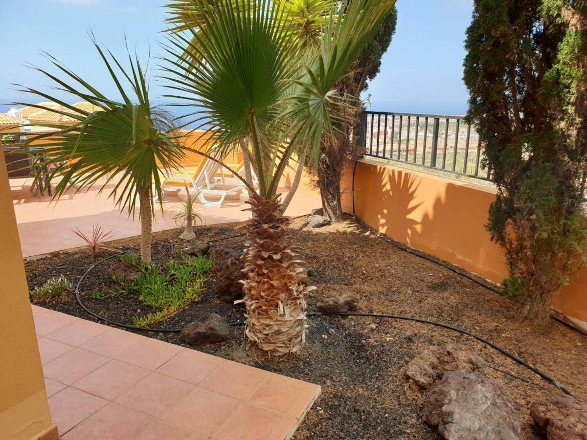 Villa Roque Del Conde With Private Pool, Terrace With Fantastic Sea Views, Wifi, Garden, Garage Adeje Zewnętrze zdjęcie