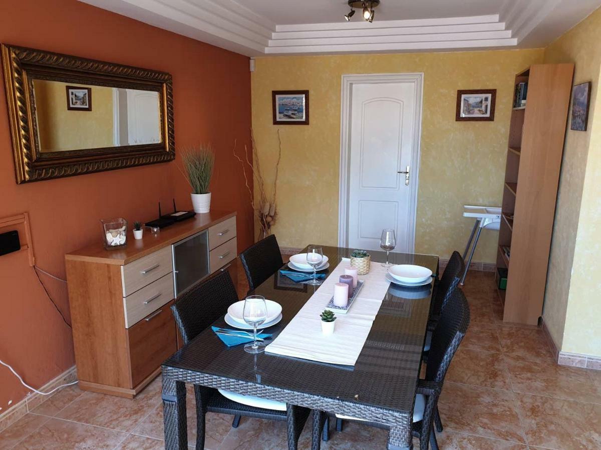 Villa Roque Del Conde With Private Pool, Terrace With Fantastic Sea Views, Wifi, Garden, Garage Adeje Zewnętrze zdjęcie